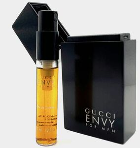 グッチ香水・ENVY FOR MEN METAL ATOMIZER 3.5ml・未使用・箱無