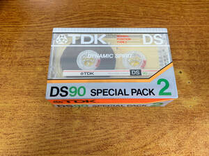 在庫2 カセットテープ TDK DS 2本 00292-3