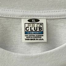 新品未使用 プロクラブ 5.8oz コンフォート 無地 半袖 Tシャツ 白 2枚セット XLサイズ PROCLUB COMFORT クルーネック_画像4