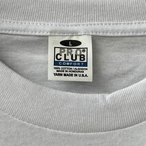 新品未使用 プロクラブ 5.8oz コンフォート 無地 半袖 Tシャツ 白 3枚セット L サイズ PROCLUB COMFORT クルーネック_画像4