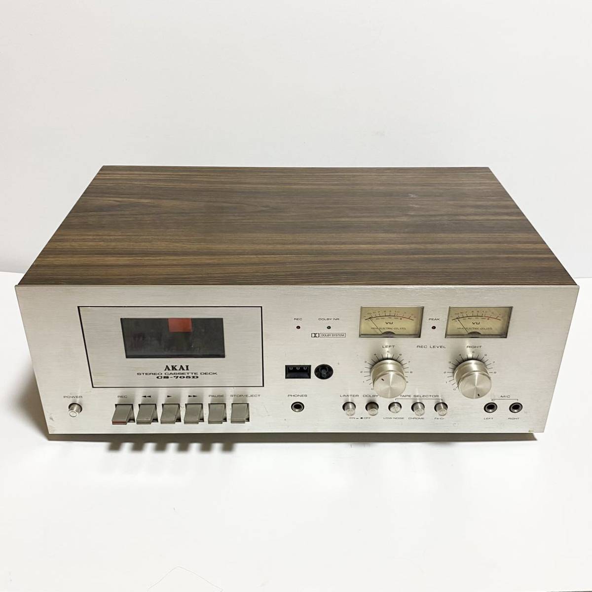 AKAI 赤井電機 アカイ CS-705D カセットデッキ カセットテープ