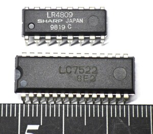 IC： LC7522, LR4809（ トーンダイヤルIC）番号選んで1組