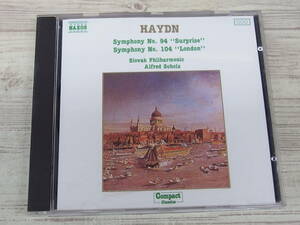 CD / HAYDN:surprise & london symphonies / アルフレッド・ショルツ指揮 / 『D23』 / 中古