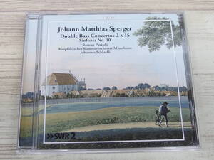 CD / Double Bass Concertos 2 & 15 / Sperger 、 Patkolo 、 Schlaefli / 『D25』 / 中古 