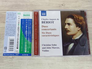 CD / BERIOT：Works for Two Violins / Beriot, Sohn他 / 『J25』 / 中古