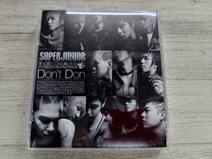 CD & DVD / THE SECOND ALBUM Don’t Don / SUPER JUNIOR /【J10】/ 中古