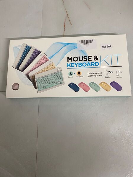 bluetooth キーボード マウスセット ピンク