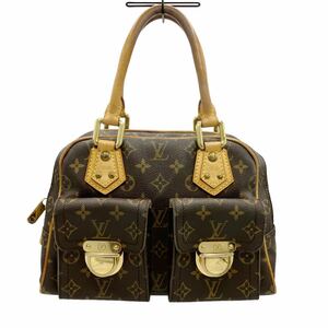 【良品】ルイヴィトン LOUIS VUITTON M40026 モノグラム マンハッタンPM ハンドバッグ ブラウン ヴィトンバッグ