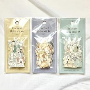 新品 ★ Enchant ★ フレークシール ★ シールセット A ★ 女の子 ★ ３種類 ★ ９６枚 ★ ラスト1 ★ 送料無料の画像2