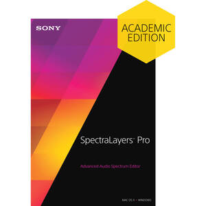 SpectraLayers Pro 3 正規アカデミック版 ダウンロード版 パッケージ版へ変更の可能性あり 製品をご利用頂けるまでサポート☆