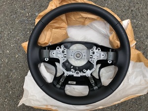 新車外し ALPHARD VELLFIRE 30 ヴェルファイア アルファード純正ステアリングホイール LEATHER レザーハンドル GS120-05550 STEERING WHEEL