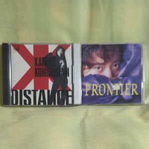 【小比類巻かほる】 中古CD 2枚まとめ売り FRONTIER / DISTANCE