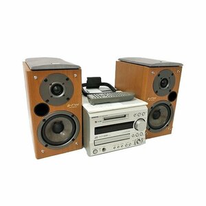 MNE76902. Onkyo player set CD/MD tuner amplifier FR-X7 / speaker D-F700 remote control attaching direct pick up welcome 