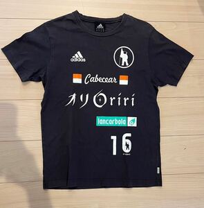 adidas アディダス　cabecear オリOriri 半袖Tシャツ プリントTシャツ Lサイズ