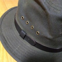 Filson Tin Packer Hat フィルソン　ティン　パッカー　ハット　Otter Green L_画像3