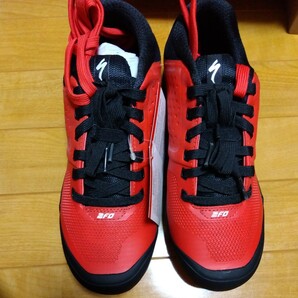 Specialized 2FO Clip MTB Shoes スペシャライズド シューズ SPD 赤 EU40の画像7