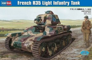 ★HOBBY BOSSホビーボス/フランス ルノーR35軽戦車 (1/35）