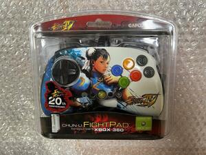 XBOX360 controller / FightPad Street Fighter IV Mad Catz mud Cat's tsu collectors version new goods unopened free shipping including in a package possible 
