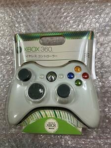 XBOX360 ワイヤレス コントローラ ホワイト 新品未開封 同梱可