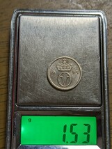 ノルウェー　10オーレ白銅貨　1985年 　プルーフ　　玉ちゃんNo.2245_画像3