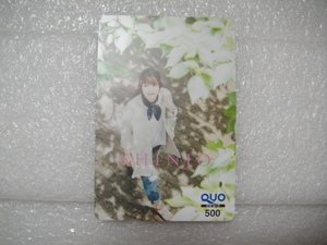 QUO　クオカード500　ガール A　SHINJO