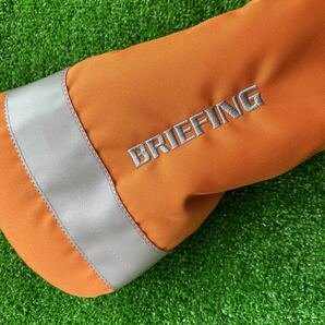新品 ブリーフィング BRIEFING ゴルフ ヘッドカバー CP Orange オレンジ ドライバー 1W 即決 超特価 送料300円の画像2
