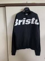 【レターパックプラス対応】 FCRB f.c real bristol エフシーレアルブリストル SOPHNET ソフネット BIG LOGO CREWNECK SWEAT スウェット 黒_画像5