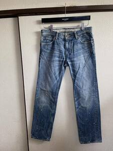 【即決】【レターパックプラス対応】 NUMBER NINE ナンバーナイン DENIM PANTS デニムパンツ ジーンズ INDIGO インディゴ 2×28 即決あり