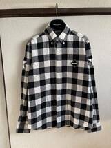 【レターパックプラス対応】 FCRB f.c real bristol エフシーレアルブリストル SOPHNET ソフネット NUMBERING CHECK SHIRTS チェックシャツ_画像4