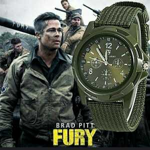  new goods unused army war wristwatch green 8