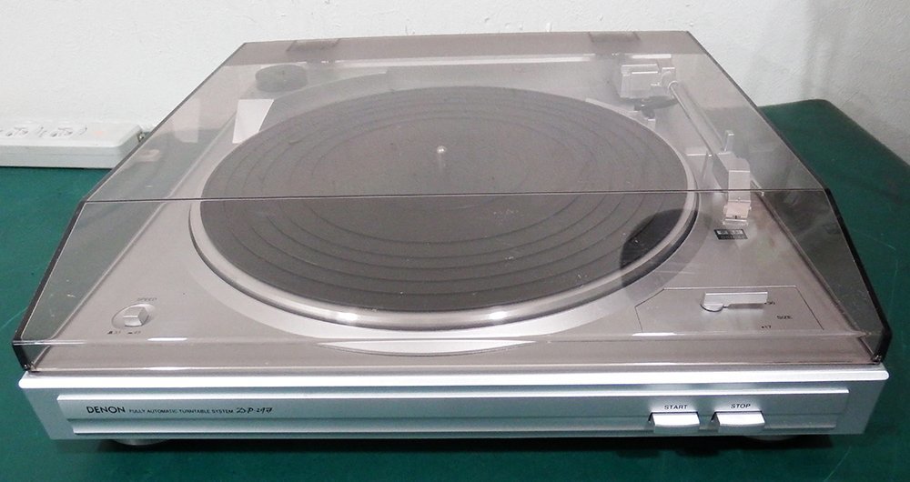 売れ筋がひ新作! 【 取説付 】デノン レコードプレイヤー DP-29F 起動