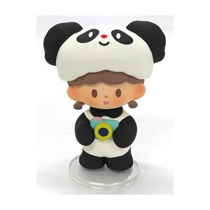 フィギュア　Camera Panda　F.UN × 卓大王 Molinta ダイアリー シリーズ　ポップマート　マスコット　人形　モリンタ　パンダ　カメラ