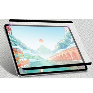 iPad Pro 10.5inch/Air3用マグネット吸着 ペーパー ライク アンチグレア 非光沢 保護フィルム 取り外し可能 反射低減 紙感触