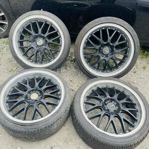 ANHELO CORAZON 【245/35/R20/ZR20】20x8.5JJ／9.5JJ PCD5x114.3／100 4本セット