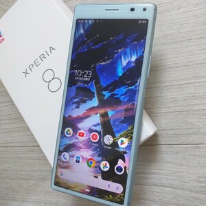 Xperia 8 エクスペリア　 すごく美品と思います。ケース付き　 RAM4GB.ROM64GB ドコモ系SIMも認識OK simロックフリー　 au版 　SOV42