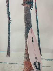 【P41】40x30 ハワイ・サーフボード・布ポスター・カリフォルニア・壁掛け・装飾 