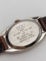 T626 美品 オリエント ORIENT YOU 腕時計 クォーツ レディース_画像7