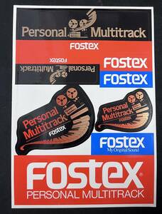 FOSTEX 　ステッカー