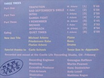 CD。NEW JAZZ TRIO/マイケル・アルベンス(p)＝THREE TREES・_画像4