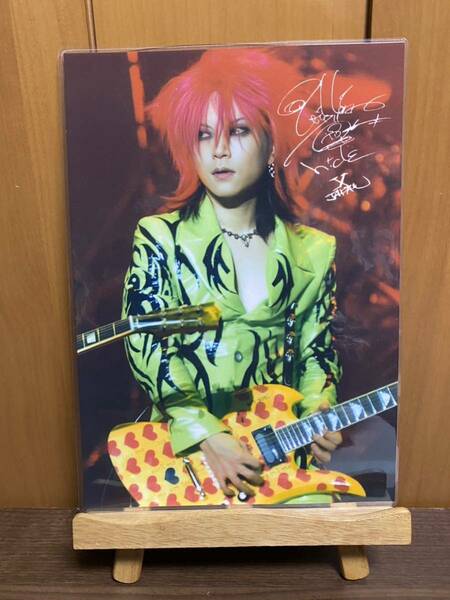 hide xjapan ラミネート版　ハンドメイド　A4