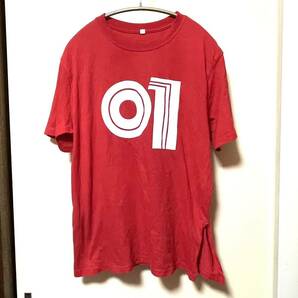 Tシャツ TOPVALU レッド 01 oi S サイドスリット 2306171の画像1