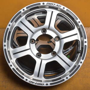 230523504647210 ビレットスタージャパン DIRT-XC 16×5.5J +22 5穴 PCD139.7 ハブ径110mm 4本セットの画像2