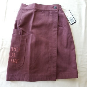  новый товар SINACOVAsinakoba/ женский юбка / обычная цена 15800 иен + налог / темно-красный /M размер 62~66 талия резина плетеный осень-зима предмет 