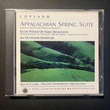 米reference【優秀録音 / 長岡鉄男 推薦盤のCD】＊ キース・クラークのコープランド アパラチアの春 ＊ keith clark copland_画像1