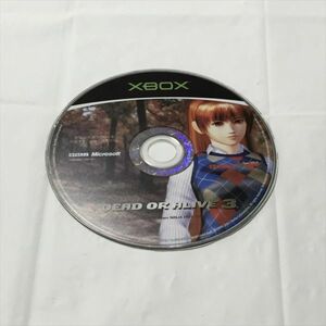 P46319 *DEAD OR ALIVE Dead or Alive 3 disk only XBOX game soft postage 180 jpy *5 point and more including in a package free shipping *