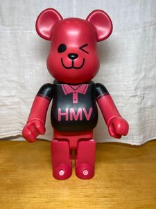 BE＠RBRICK HMV BLACK POLO 400％ 25th Anniverasry ver.HMV