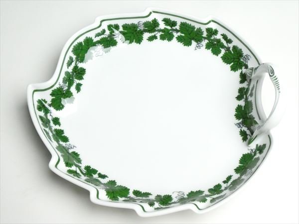 k Meissen マイセン ヴァインリーフ リーフ ディッシュ   JChere