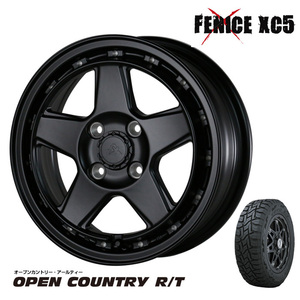 新品 TOYO オープンカントリー 14インチ 155/65R14 タイヤ ホイール 4本 5.0J 5J+45 4/100 スペーシア AZワゴン キャロル フレア eKワゴン