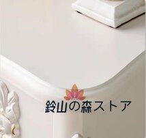 高級サイドテーブル★ヨーロッパスタイル お姫様家具 ホワイト 収納　キャビネット　猫脚 幅60cm_画像4