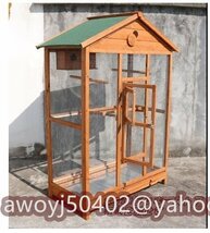 超人気★鳥用品 大型飼育ケージ 網目の間隔 逃げ出防止 鳥小屋 木製鳥かご 多機能 整理しやすい 快適な空間 屋外用_画像4